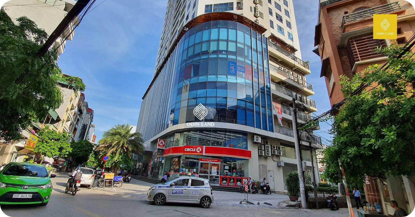 Bãi đỗ xe toà nhà 125 Hoàng Ngân